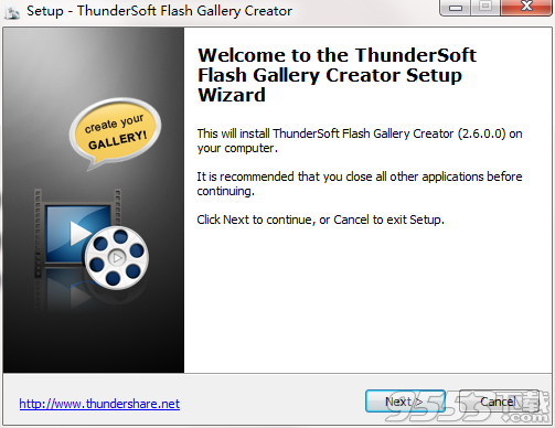 ThunderSoft Flash Gallery Creator(照片库软件)