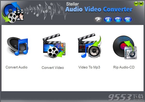 Stellar Audio Video Converter