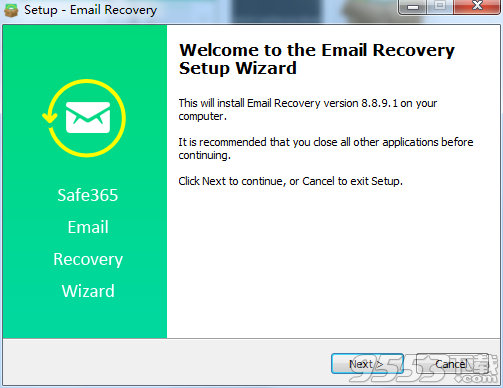 Safe365 Email Recovery Wizard(电子邮件恢复软件)