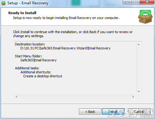 Safe365 Email Recovery Wizard(电子邮件恢复软件)