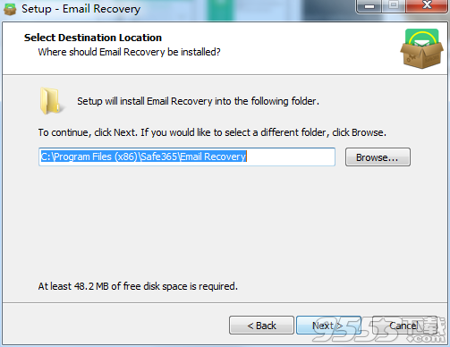 Safe365 Email Recovery Wizard(电子邮件恢复软件)