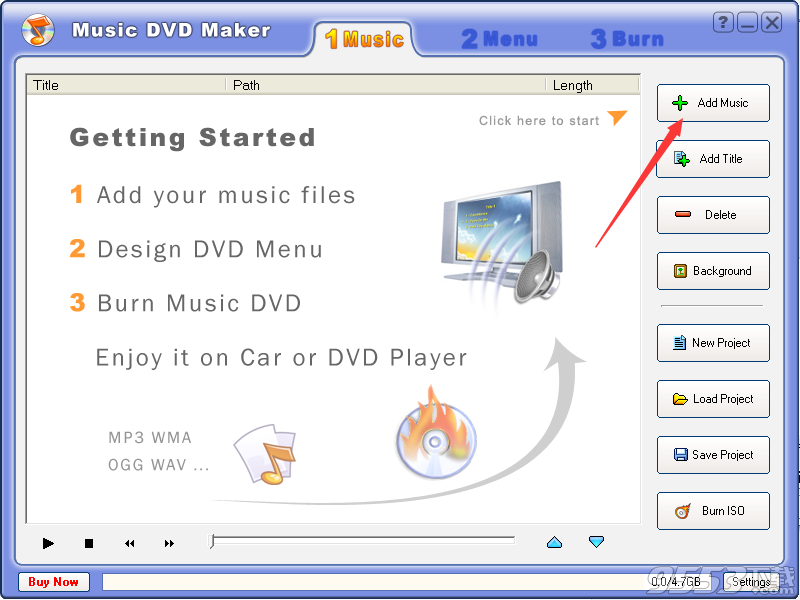 Music DVD Maker(音乐DVD制作)