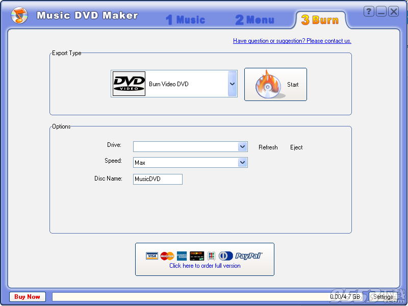 Music DVD Maker(音乐DVD制作)