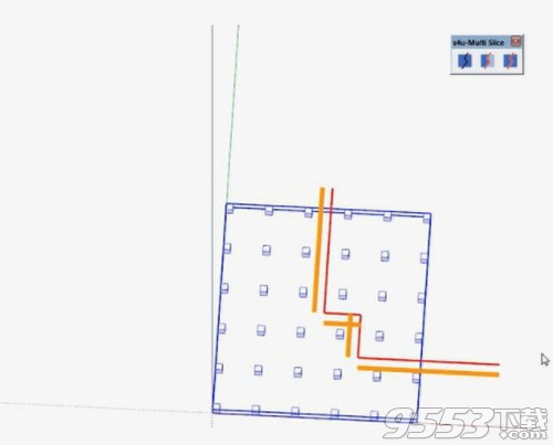 s4u Multi Slice(sketchup轉折剖切插件)