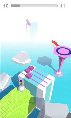 滑轮球3D游戏下载-滑轮球3D手游安卓版下载v1.0图1