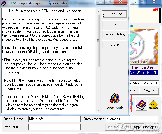 OEM Logo Stamper(图标制作软件)
