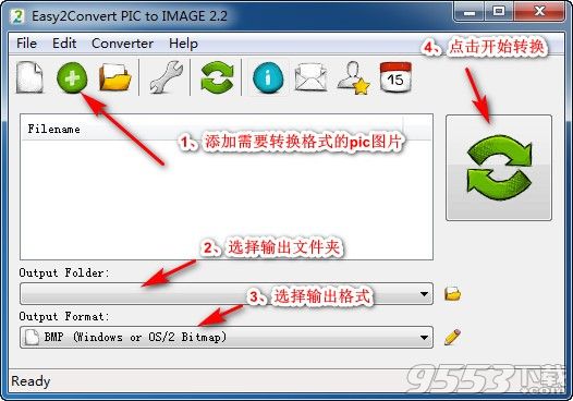 Easy2Convert PIC to IMAGE(pic图片转换工具)