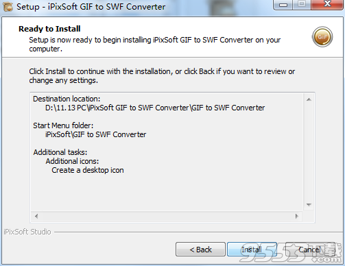 iPixSoft GIF to SWF Converter(GIF到SWF转换工具)