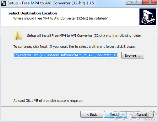 Pazera Free MOV to AVI Converter_32bit v1.16 免费版