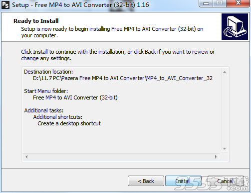 Pazera Free MOV to AVI Converter_32bit v1.16 免费版