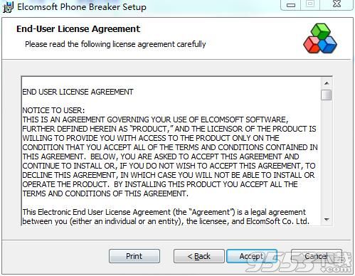 Elcomsoft Phone Breaker