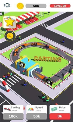 卡丁车大亨3D最新版下载-卡丁车大亨3D安卓版下载v0.4图1