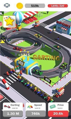 卡丁车大亨3D最新版下载-卡丁车大亨3D安卓版下载v0.4图2