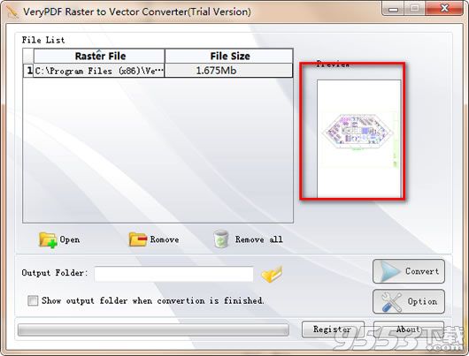 VeryPDF Raster to Vector Converter(光栅到矢量转换工具) v2.1 绿色版