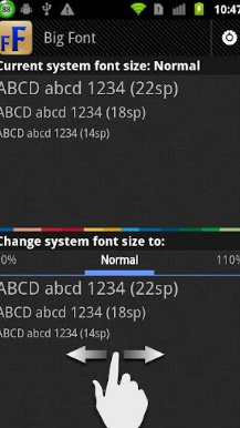 改变系统字体大小(Big Font)