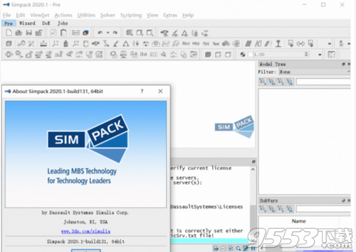 DS SIMULIA Simpack 2020.1中文版百度云 