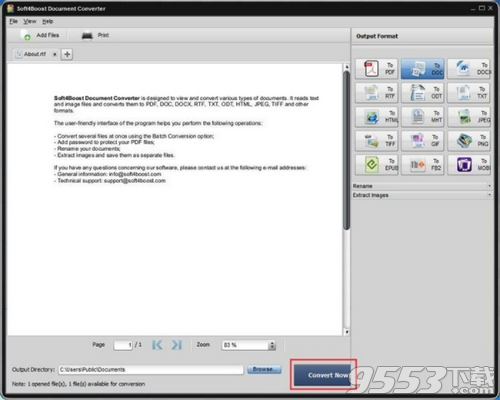 Soft4Boost Document Converter(文档转换工具)