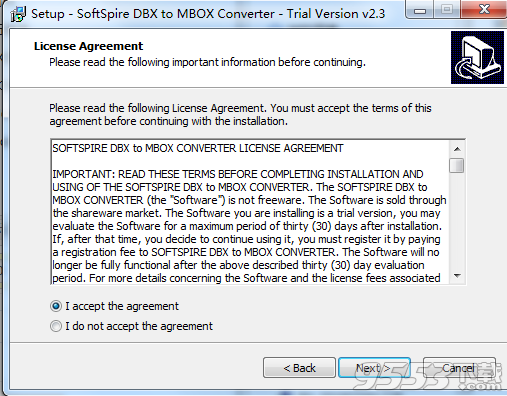 SoftSpire DBX to MBOX Converter v2.3 