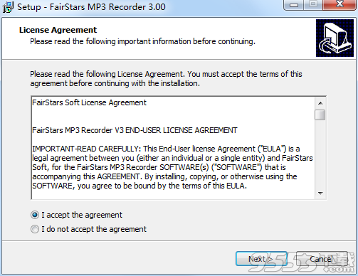 FairStars MP3 Recorder(音频录制工具)
