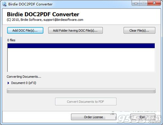 Birdie DOC2PDF Converter V2.1 免费版
