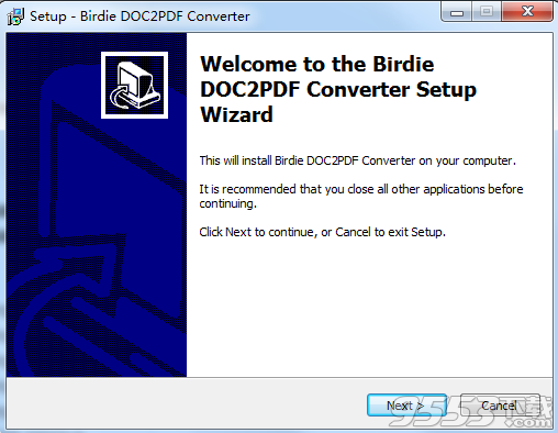 Birdie DOC2PDF Converter V2.1 免费版