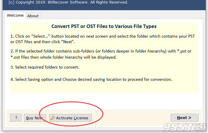 BitRecover OST Converter Wizard v11.0 破解版