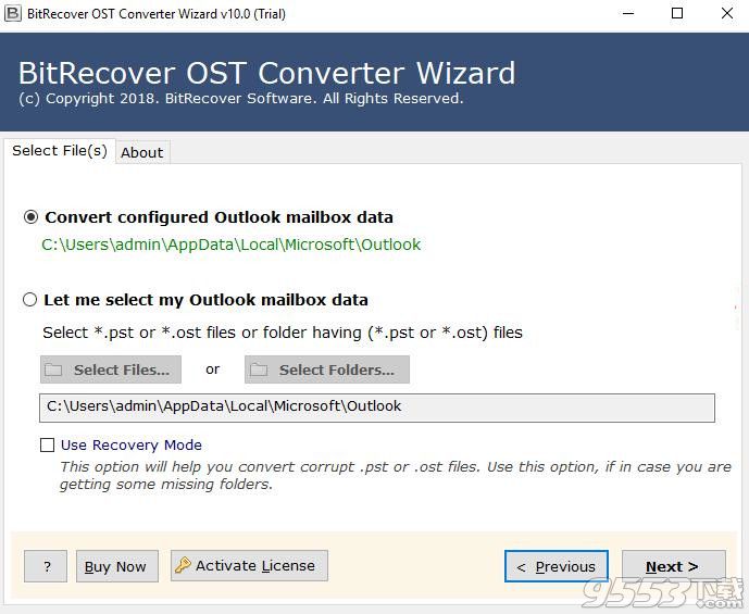 BitRecover OST Converter Wizard v11.0 破解版