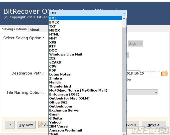 BitRecover OST Converter Wizard v11.0 破解版