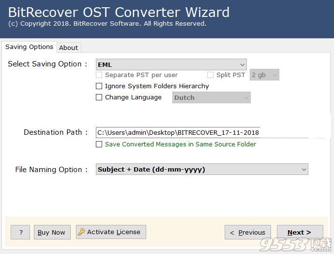 BitRecover OST Converter Wizard v11.0 破解版