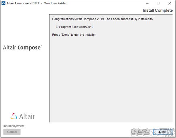 Altair Compose 2019.3 綠色版