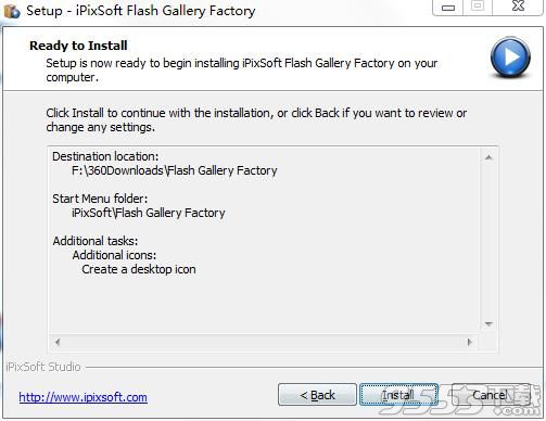 iPixSoft Flash Gallery Factory