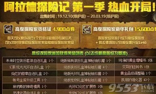 dnf阿拉德探险记高级探索家礼包值得买吗 阿拉德探险记高级探索家礼包值要不要买