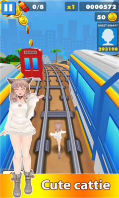 地铁美女跑酷游戏下载-地铁美女跑酷安卓版下载v1.0.1图2