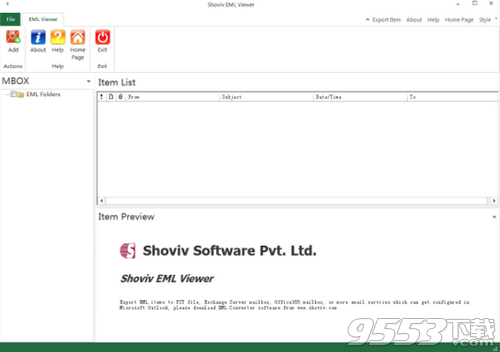 Shoviv EML Viewer