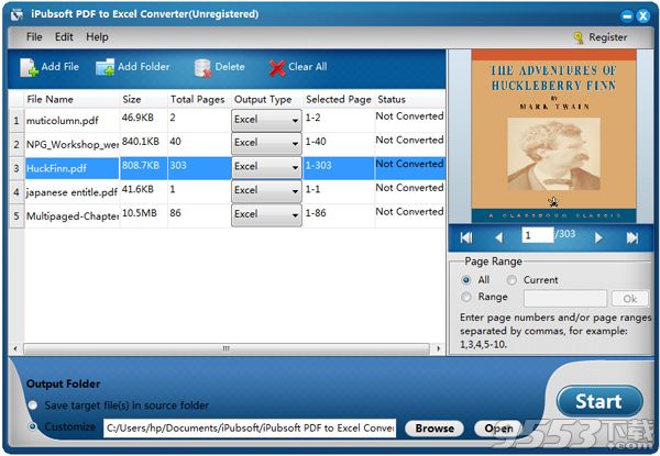 iPubsoft PDF to Excel Converter V2.1.5 免費版