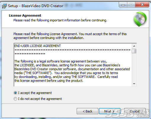 BlazeVideo DVD Creator V1.0.1 免费版