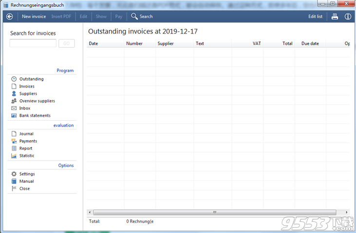 Rechnungseingangsbuch v2.06 綠色版