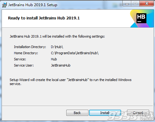 JetBrains Hub(开发连接管理工具) v2019.1 绿色版