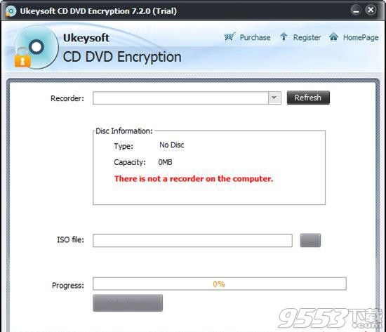 Ukeysoft CD DVD Encryption(光盘加密软件) v7.2.0 绿色版