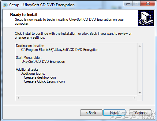 Ukeysoft CD DVD Encryption(光盘加密软件) v7.2.0 绿色版