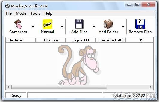 Monkey's Audio V4.10 英文绿色免费版 [可将wav转成*.ape的音乐文件] 