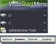 Vista Start Menu Free【更换系统开始菜单】V4.67 多国语言官方安装版