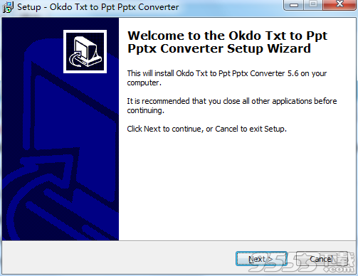 Okdo Txt to Ppt Pptx Converter(TXT转PPT)