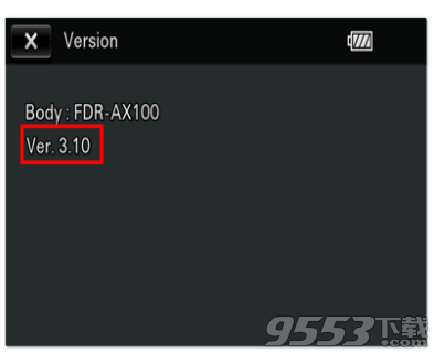 FDR-AX100 /FDR-AX100E固件升级最新版
