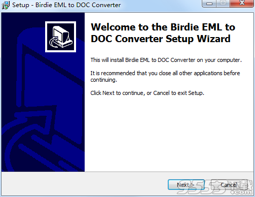 Birdie EML to DOC Converter(邮件转换器)