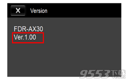 FDR-AXP35 /FDR-AX30固件升级工具免费版