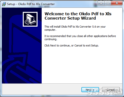 Okdo Pdf to Xls Converter v5.6 免费版