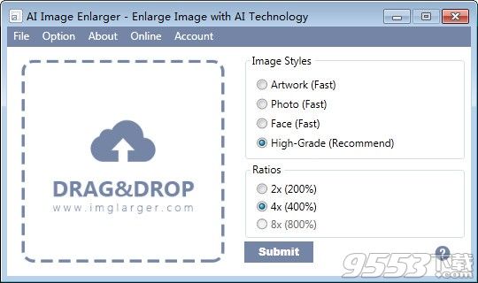 AI Image Enlarger(智能图像放大工具)