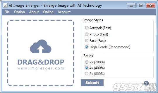 AI Image Enlarger(智能圖像放大工具)