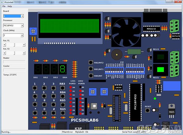 PICsimlab(微控制模拟器)